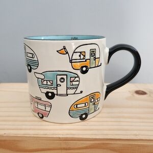 Vintage Retro Campers Travel Outdoor Ceramic Mug